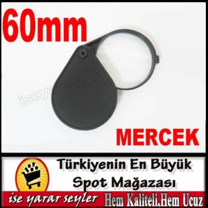 60mm KATLANABİLİR PLASTİK KILIFLI BÜYÜTEÇ-3