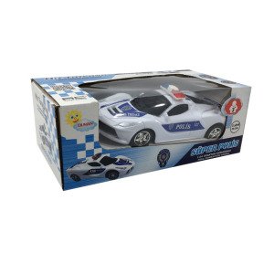 Full Fonksiyonlu Uzaktan Kumandalı Oyuncak Polis Arabası 20cm
