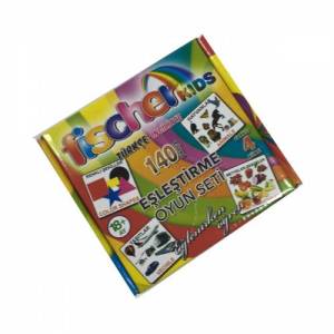 Fischer Kids 140 Parça Türkçe İngilizce Eşleştirme Oyun Seti Eğlenirken Öğren