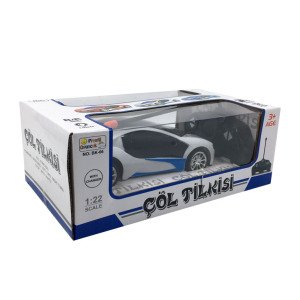 Usb Şarjlı Işıklı Full Fonksiyon Kumandalı Oyuncak Yarış Arabası 19cm 1:22 Ölçekli