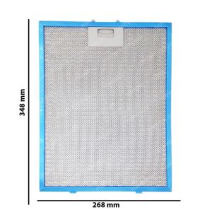 Davlumbaz 348mmx268mm Arka Ara 9.8 CM İki Tırnaklı Aspiratör Filtresi