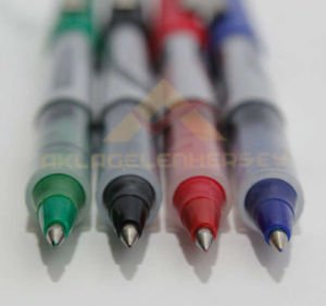 ROLLER TİP KILIF İLE 4 RENK 9 ADET PİLOT KALEM