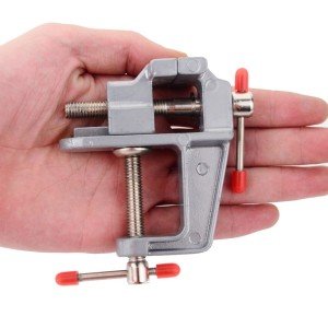 Masaya monte mini tezgah mengenesi alüminyum döküm mengene 30mm