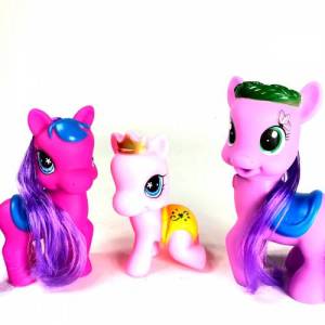 My Little Petz 6 Parça 3lü Pony Seti Sevimli Kızlar İçin