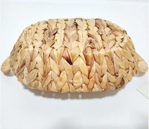 %100 DOĞAL DEKORATİF HASIR ÖRGÜ SEPET OVAL MODEL
