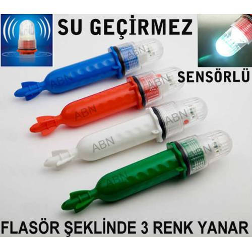 Bağ-Bahçe Koruyucu Domuz Kaçıran Işık Su Geçirmez Işık Sensörlü Trafik Araç Kaza Flaşör Uyarı Işığı