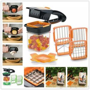Nicer Dicer Quick Pratik Patates Soğan Sebze Dilimleyici Doğrayıcı Rende Dilimleme Paslanmaz Doğrama