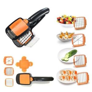 Nicer Dicer Quick Pratik Patates Soğan Sebze Dilimleyici Doğrayıcı Rende Dilimleme Paslanmaz Doğrama