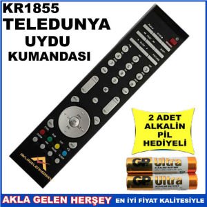 TELEDÜNYA UYDU CİHAZI Receiver KUMANDASI KR1855