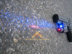 MAVİ LEDLİ BONCUK ATAN ŞARJÖRLÜ LAZER TABANCA KD