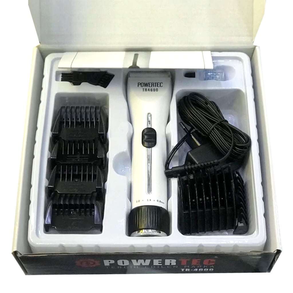 Powertec TR4600 Şarjlı Profesyonel Saç Sakal Kesme Tıraş Makinesi