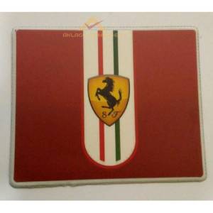 Kaymaz Alt Yüzeyli Ferrari Desenli Mouse Pad No7