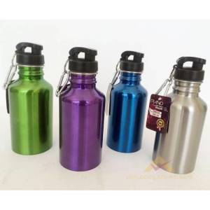 Plano Sporcu İçin 500 Ml Kancalı Çelik Su Matara