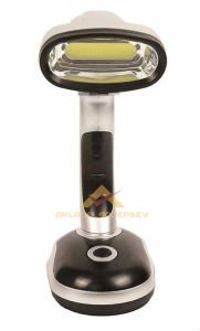 PORTATİF DERS ÇALIŞMA LAMBASI USB+PİLLE YANAN COB LED OYNAR BAŞLI MASA LAMBASI KİTAP OKUMA LAMBASI
