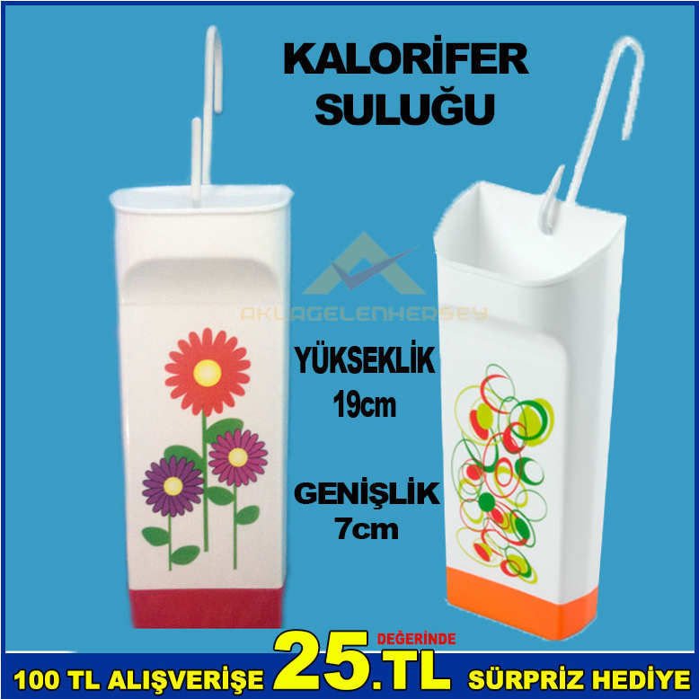 ÇİÇEK DESENLİ DEKORATİF KALORİFER SULUĞU HAVA NEMLENDİRİCİ