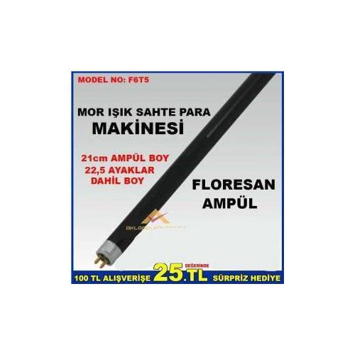 KONTROL MAKİNASI İÇİN MOR IŞIK ULTRAVİOLE FLORESAN AMPÜL İYİ KALİTE PARA KONTROL MAKİNESİ AMPÜLÜ