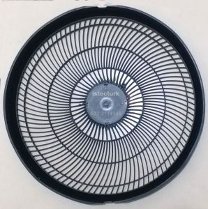 2li Set 22''inç MCS Vantilatör Yedek Parçası Motor Bağlama Kafesi Arka Panjur ile Ön Hava Panjuru Set