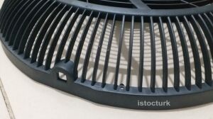 BüyükBoy 22''inç MCS Vantilatör Yedek Parça Satışı Motor Bağlama Kafesi Arka Panjur 55cm %100 Uyumlu