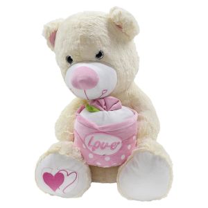 Çiçekli Ayı Peluş Oyuncak 55 cm
