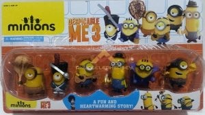 6lı SET ÇILGIN HIRSIZ MİNYONLAR MINIONS OYUNCAK KOLEKSİYON FİGÜR