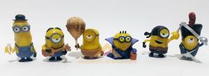 6lı SET ÇILGIN HIRSIZ MİNYONLAR MINIONS OYUNCAK KOLEKSİYON FİGÜR