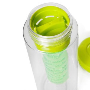Herevin 650ml Şeffaf Cam Suluk Taşımak İçin Askı Aparatlı Demlikli Kırılmaz Gövde Matara
