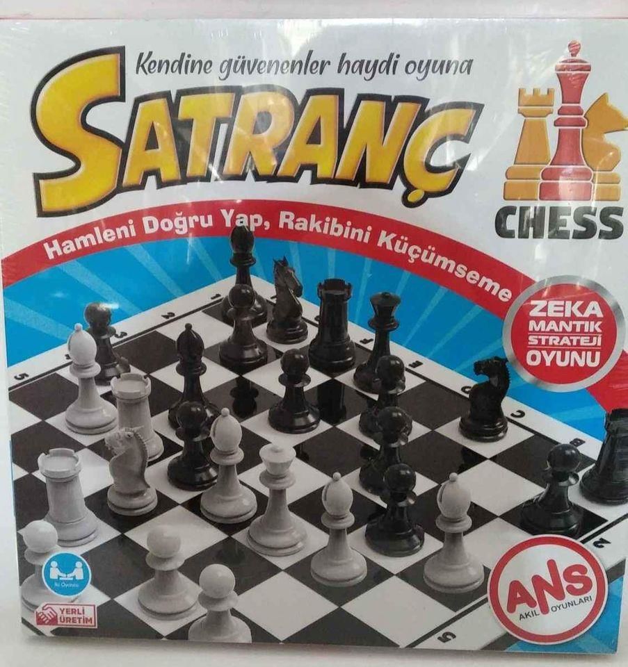 ANS Akıl Oyunları CHESS SATRANÇ Zeka Mantık Ve Strateji Oyunu