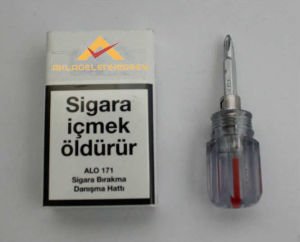 2in1 YILDIZ UÇLU-ÜÇGEN UÇLU ŞEFFAF TORNAVİDA
