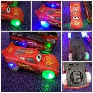 Şimşek Mcqueen Sesli Işıklı Pilli 14 Cm Oyuncak  Araba