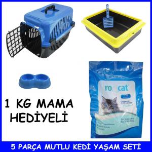 Mama Hediyeli Kedilerimiz İçin 5 Parça Mutlu Yaşam Seti