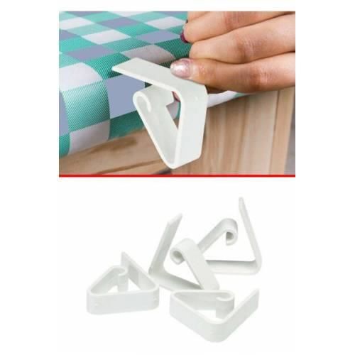 4 Adet Masa Örtü Kıskacı Masa Örtüsü Sabitleyici