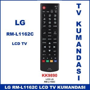 LG RM-L1162C Lcd Tv Kumandası KK9890 -Televizyon Kumandası