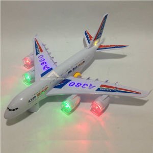 AIRBUS A380 Işıklı ve Müzikli Büyük Boy 6 Parçaya Ayrılabilen Uçak 360º Derece Döner Tekerlekli-1