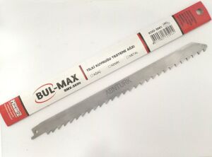 3 adet Çelik Tilki Kuyruğu Testere Ağzı Seti 270mm-240mm-150mm Metal, Ahşap, Kemik Kesici Bıçaklar