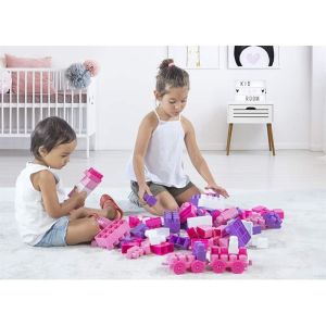 Dolu Unicorn Çantalı Mega Blok 70 Parça