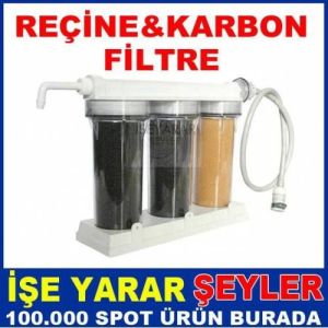 Berrak Su 3lü Setüstü Su Arıtma Cihazı 3 Filtreli Arıtma Cihazı