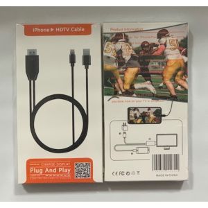 İPHONE X-XR-XS-XSMAX UYUMLU (5-6-6S-7-8) HDMİ TV GÖRÜNTÜ AKTARIMI