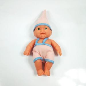 Yataklı ve Yastıklı Oyuncak  Et Bebek 20cm Kız Çocuğu Oyuncakları