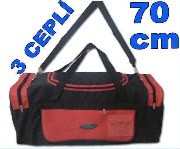 70 cm 3 cep SAĞLAM BRANDA KUMAŞ SPOR SEYAHAT ÇANTASI-1