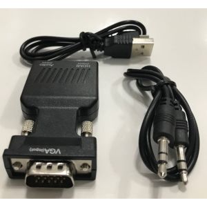 VGA TO HDMI DÖNÜŞTÜRÜCÜ CONVERTER GÖRÜNTÜ VE SES ÇEVİRİCİ