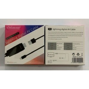 İPHONE X-11 UYUMLU İOS 13 -(7-8-X-11 ) HDMİ TV GÖRÜNTÜ AKTARIMI