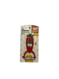 Carrot Havuç Kafalı Desenli Sebze Soyucu ve Şişe Kapağı Açacağı