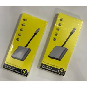 TYPE C TO 4K HDTV+VGA+PD+USB3.0-3.1 MULTİ ÇEVİRİCİ ADAPTÖR