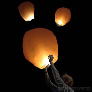 ATEŞLE UÇAN UFO BALON,DİLEK BALONU GÖKYÜZÜ FENER