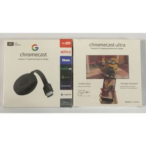 CHROMECAST ULTRA 4K MODELİ GÖRÜNTÜ VE SES AKTARICI ADAPTÖR