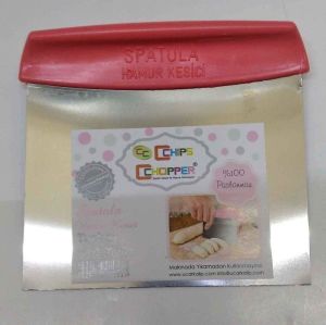 Chips Chopper %100 Paslanmaz Metal Spatula Hamur Kesici
