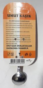 6 Adet Emoji Deenli Paslanmaz Çelikten Çay Kaşığı