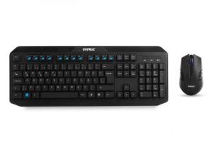 Everest KM-8000 Kablosuz Q Klavye ile Mouse Seti Siyah Renk