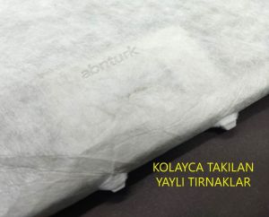 305x206 Alüminyum Aspiratör Filtresi 4 Kat Hepa Filtrasyon Özellikli Yağdan Etkilenmez Özel Üretim