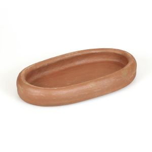 29cm 2'Li Set Toprak Güveç Fırın Kabı Oval Tava